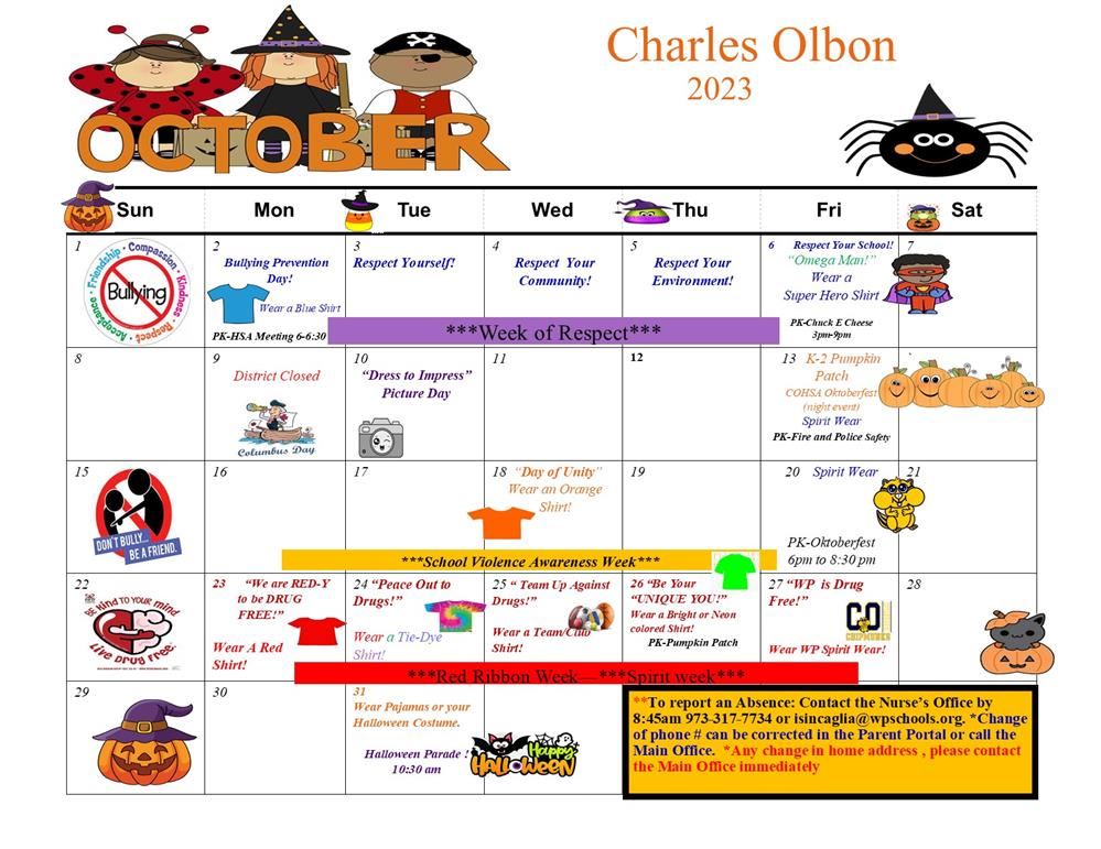  October 2023 Calendar